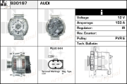 930197 EDR alternátor 930197 EDR