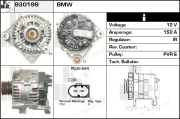 930199 EDR alternátor 930199 EDR