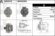 930378 generátor EDR