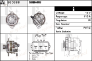 930388 generátor EDR