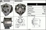 930390 EDR alternátor 930390 EDR