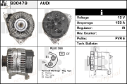 930479 EDR alternátor 930479 EDR