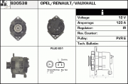 930538 generátor EDR