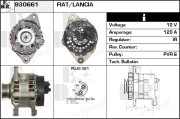 930661 EDR alternátor 930661 EDR