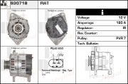 930718 generátor EDR