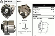 930850 generátor EDR