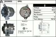 930900 generátor EDR