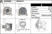 930966 generátor EDR