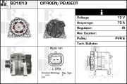 931013 EDR alternátor 931013 EDR