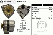 931440 EDR alternátor 931440 EDR