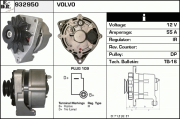 932950 EDR alternátor 932950 EDR