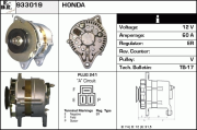 933019 EDR alternátor 933019 EDR