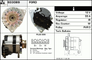 933089 EDR alternátor 933089 EDR