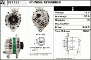 933188 EDR alternátor 933188 EDR