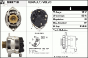 933718 EDR alternátor 933718 EDR