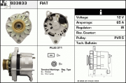 933833 EDR alternátor 933833 EDR