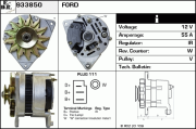 933850 EDR alternátor 933850 EDR