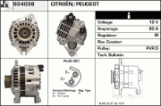 934038 EDR alternátor 934038 EDR