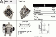 934106 EDR alternátor 934106 EDR