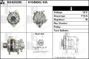 934203N EDR alternátor 934203N EDR