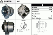 934550 EDR alternátor 934550 EDR