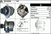 934560 EDR alternátor 934560 EDR