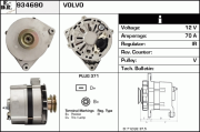 934690 EDR alternátor 934690 EDR