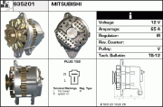 935201 EDR alternátor 935201 EDR