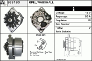 938190 generátor EDR