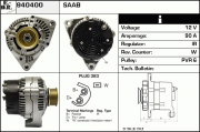 940400 EDR alternátor 940400 EDR