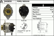 940850 EDR alternátor 940850 EDR