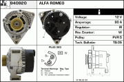 940920 EDR alternátor 940920 EDR