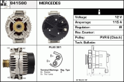 941590 EDR alternátor 941590 EDR