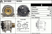 941900 EDR alternátor 941900 EDR