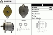 990210 EDR alternátor 990210 EDR