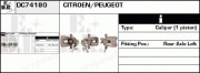 DC74180 Brzdový třmen EDR