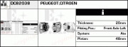 DC82038 Brzdový třmen EDR