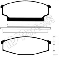 IBD-1132 IPS Parts sada brzdových platničiek kotúčovej brzdy IBD-1132 IPS Parts