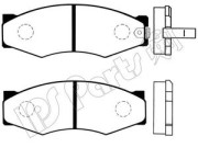 IBD-1133 IPS Parts sada brzdových platničiek kotúčovej brzdy IBD-1133 IPS Parts