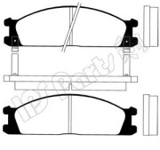 IBD-1137 IPS Parts sada brzdových platničiek kotúčovej brzdy IBD-1137 IPS Parts