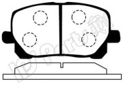 IBD-1213 Sada brzdových destiček, kotoučová brzda IPS Parts