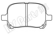 IBD-1216 Sada brzdových destiček, kotoučová brzda IPS Parts