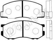 IBD-1239 IPS Parts sada brzdových platničiek kotúčovej brzdy IBD-1239 IPS Parts