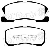 IBD-1615 IPS Parts sada brzdových platničiek kotúčovej brzdy IBD-1615 IPS Parts