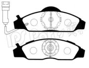 IBD-1997 Sada brzdových destiček, kotoučová brzda IPS Parts