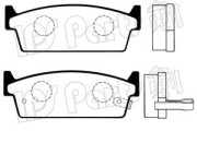 IBR-1124 IPS Parts sada brzdových platničiek kotúčovej brzdy IBR-1124 IPS Parts