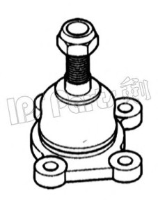 IJU-10295 IPS Parts zvislý/nosný čap IJU-10295 IPS Parts