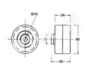 ITB-6121 Napínák, ozubený řemen IPS Parts