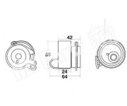 ITB-6423 Napínák, ozubený řemen IPS Parts