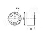 ITB-6528 IPS Parts napinák ozubeného remeňa ITB-6528 IPS Parts